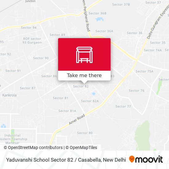 Yaduvanshi School Sector 82 / Casabella map