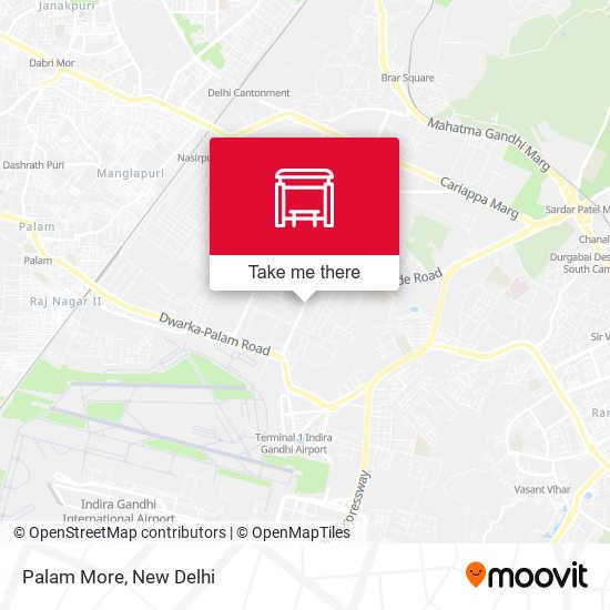 Palam More map