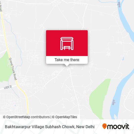 Bakhtawarpur Village Subhash Chowk map