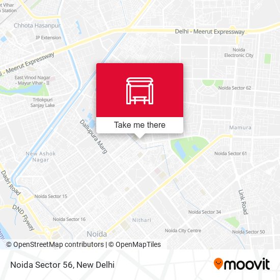 Noida Sector 56 map