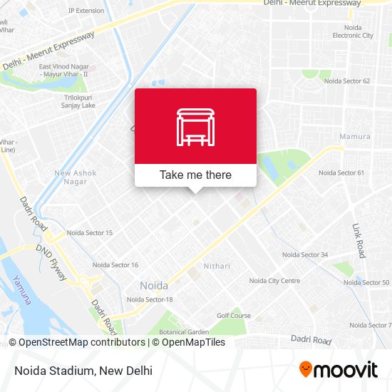 Noida Stadium map