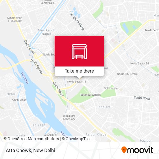 Atta Chowk map