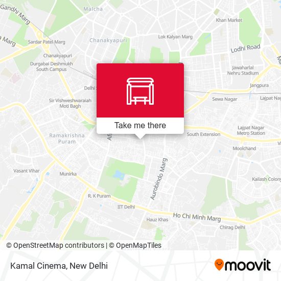 Kamal Cinema map