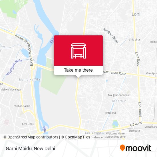 Garhi Maidu map