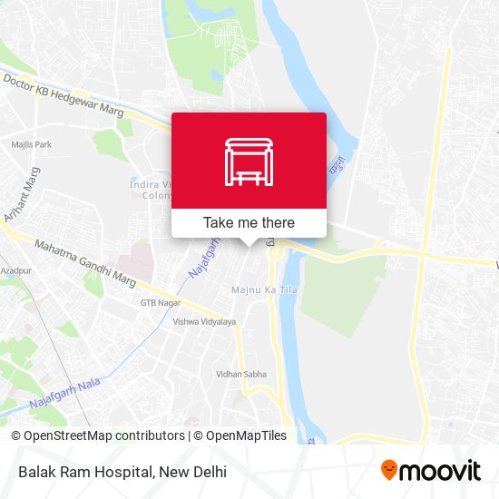 Balak Ram Hospital map