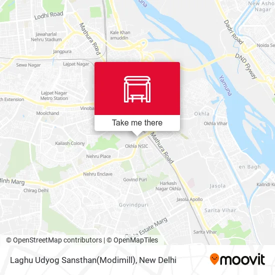 Laghu Udyog Sansthan(Modimill) map