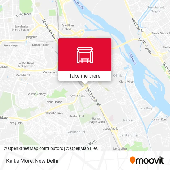 Kalka More map