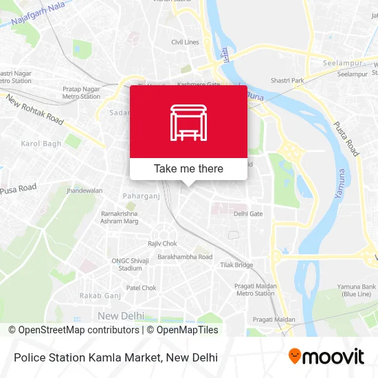Ps Kamla Market map