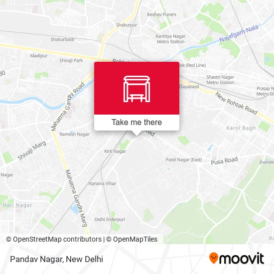 Pandav Nagar map
