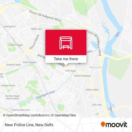 New Police Line map