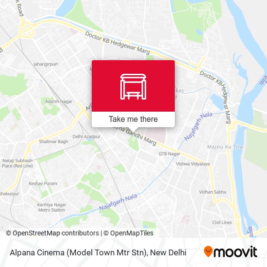Alpana Cinema (Model Town Mtr Stn) map