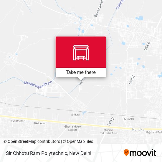 Sir Chhotu Ram Polytechnic map