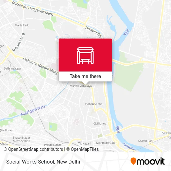 Social Works School map