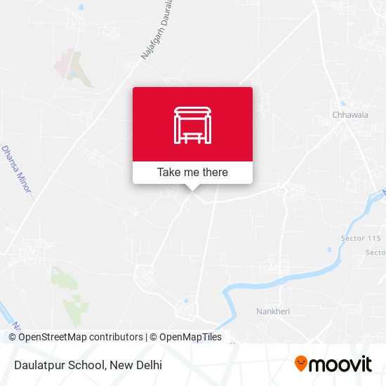 Daulatpur School map