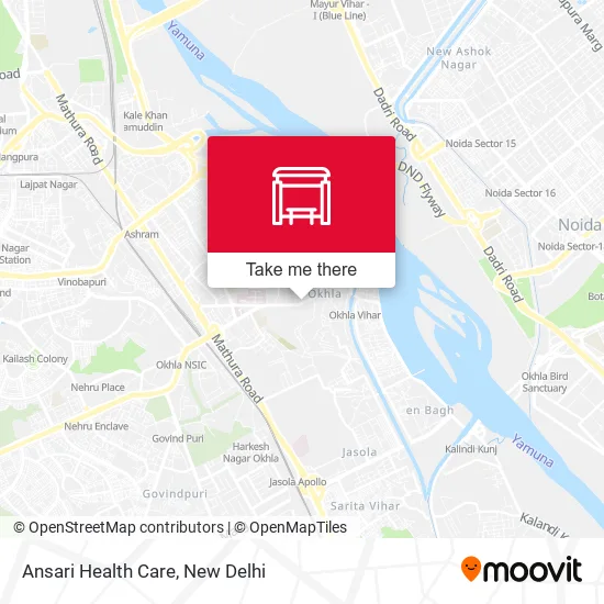 Ansari Health Care map