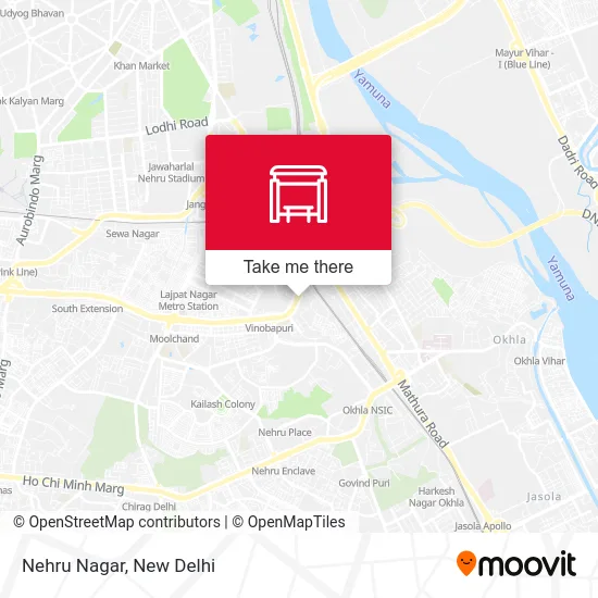 Nehru Nagar map