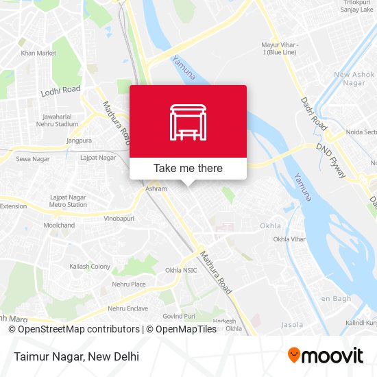 Taimur Nagar map