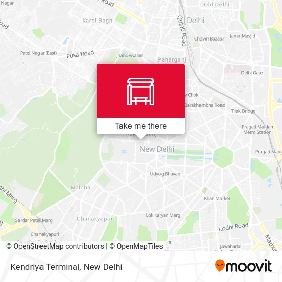 Kendriya Terminal map