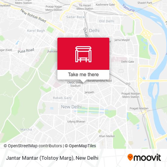Jantar Mantar (Tolstoy Marg) map