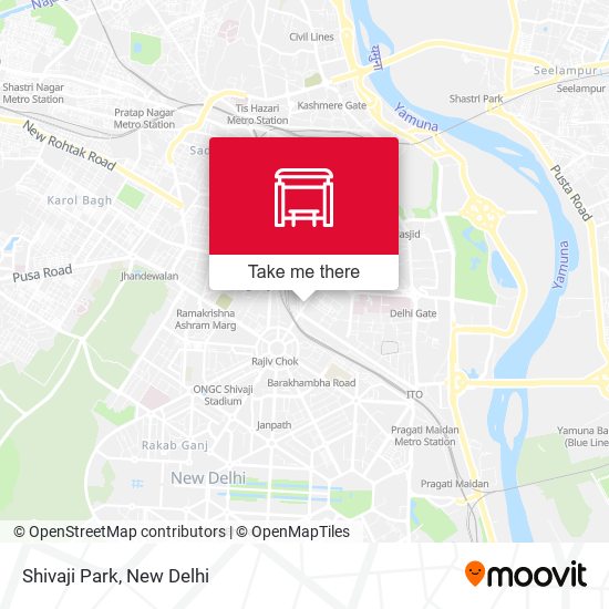 Shivaji Park map