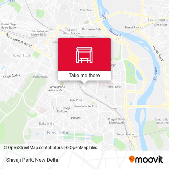 Shivaji Park map