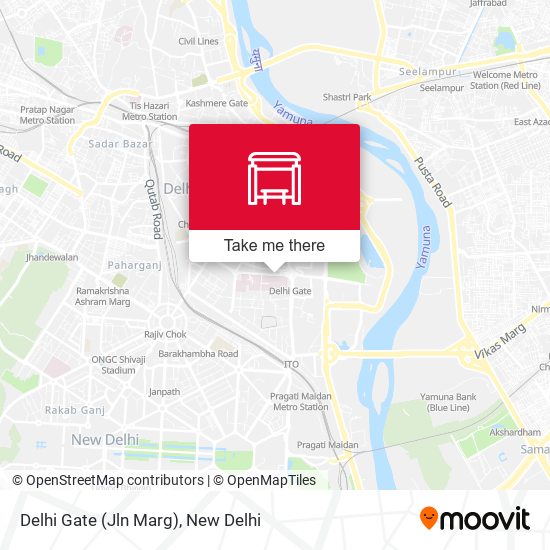 Delhi Gate (Jln Marg) map