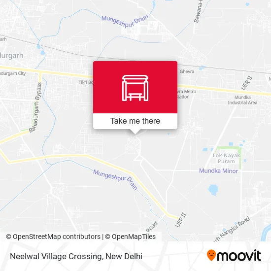 Neelwal Village Crossing map