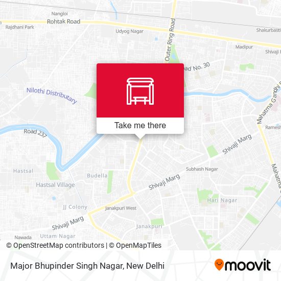 Major Bhupinder Singh Nagar map