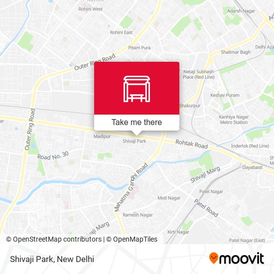 Shivaji Park map