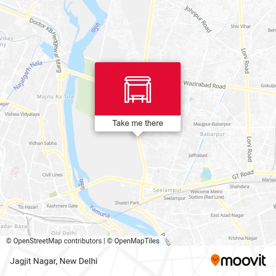 Jagjit Nagar map