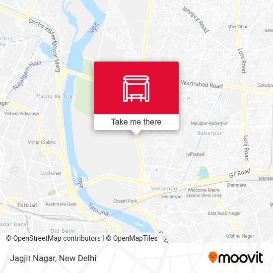 Jagjit Nagar map