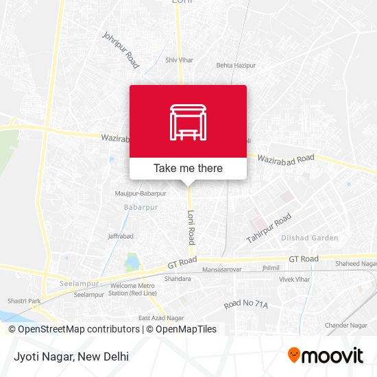 Jyoti Nagar map