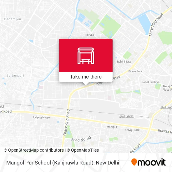 Mangol Pur School (Kanjhawla Road) map