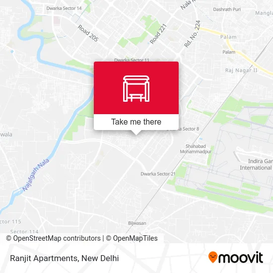 Ranjit Apartments map