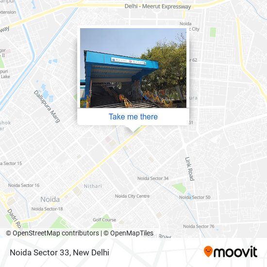 Noida Sector 33 map