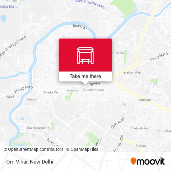 Om Vihar map