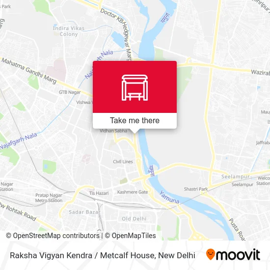 Raksha Vigyan Kendra / Metcalf House map