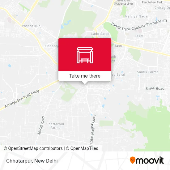 Chhatarpur map