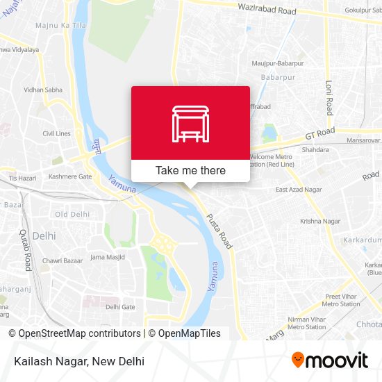 Kailash Nagar map