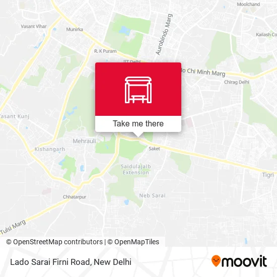 Lado Sarai Firni Road map