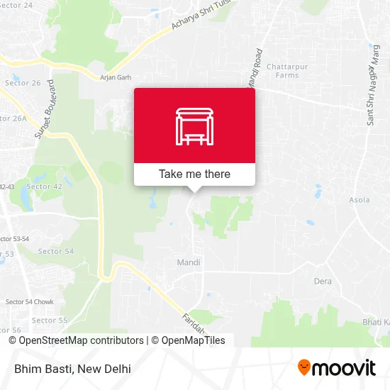 Bhim Basti map