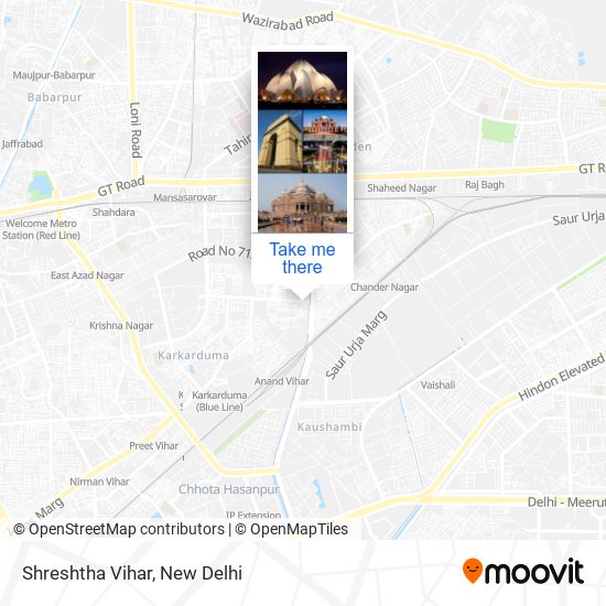 Shreshtha Vihar map