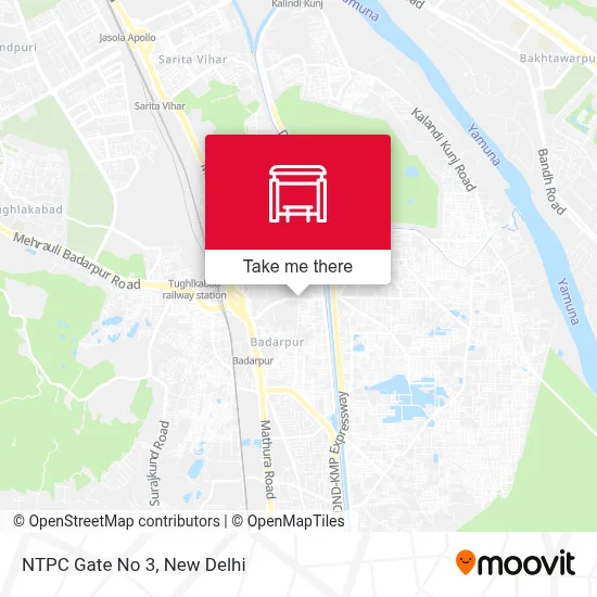 NTPC Gate No 3 map