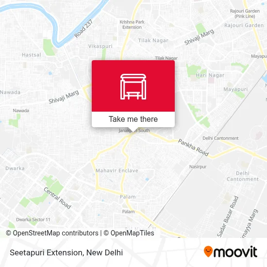 Seetapuri Extension map