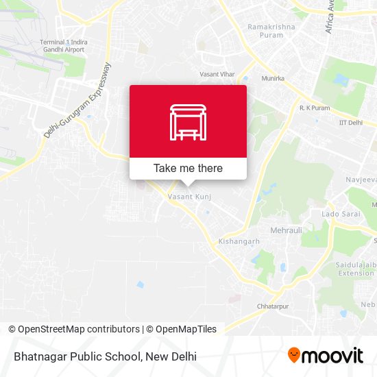 Bhatnagar Public School map