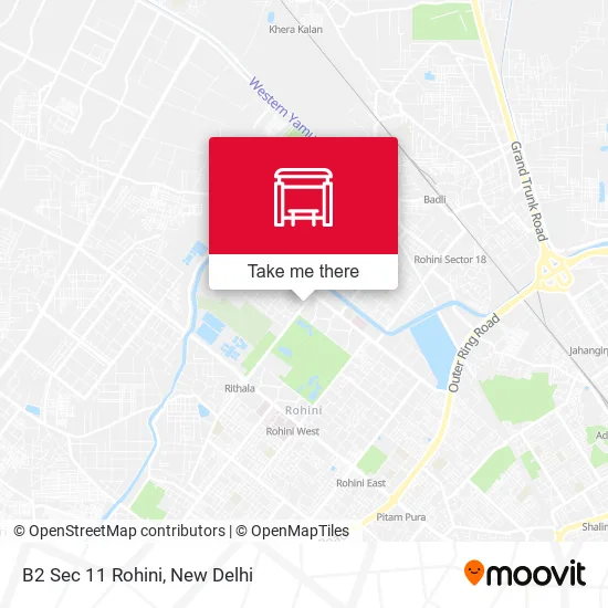B2 Sec 11 Rohini map