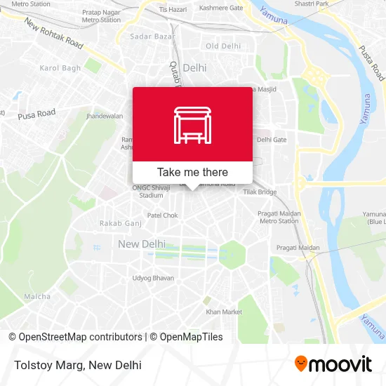 Tolstoy Marg map