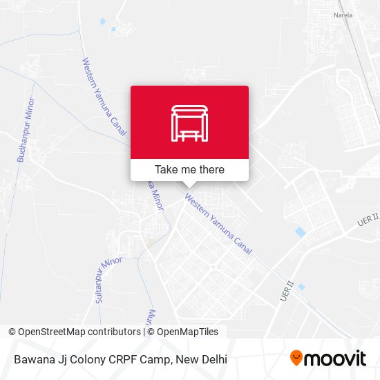 Bawana Jj Colony / CRPF map