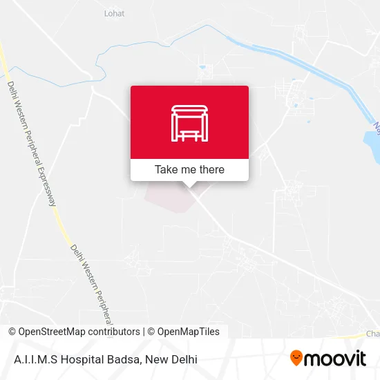 A.I.I.M.S Hospital Badsa map