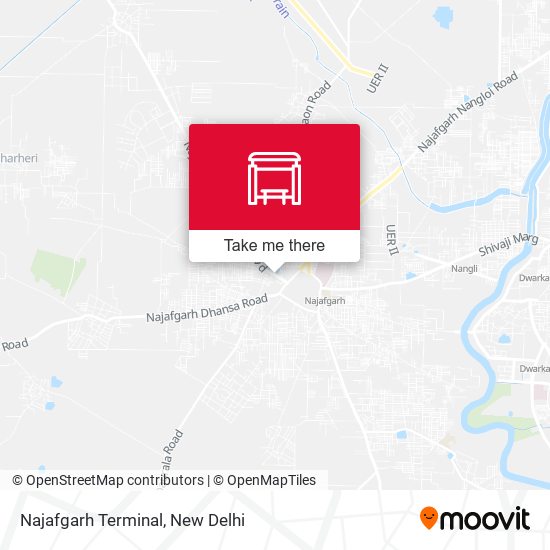 Najafgarh Terminal map